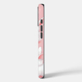 Pink Meadow Bunny Floral Garden Case-Mate iPhone Case (Achterkant / Links)