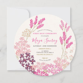 Pink Meadow First Rice Ceremony Kaart