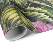 Pink Meadow Floral Cadeaupapier (Rol Hoek)