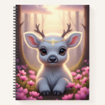 Pink Meadow Serenity Notebook