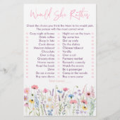 Pink Meadow Wildflowers zou ze liever wild (Voorkant)