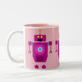 PINK MEEST ROBOT SPEELGOED MET STROOM TWEEKLEURIGE KOFFIEMOK (Links)