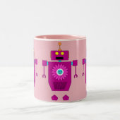 PINK MEEST ROBOT SPEELGOED MET STROOM TWEEKLEURIGE KOFFIEMOK (Center)