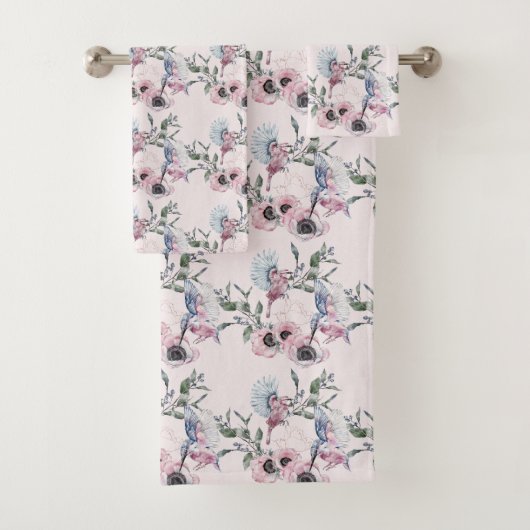 Pink Melody Bad Handdoek (Insitu)