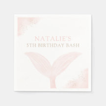 Pink Mermaid Girl Birthday Party