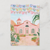 Pink Mexico Destination  Informatiekaartje (Achterkant)