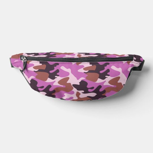 Pink Military Fanny Pack Heuptasje (Liggend)