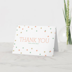 Pink & Mint Bedankt Kaarten