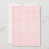 Pink Mint DRIE-IEIO Meisje 3e Verjaardagsfeest Kaart (Achterkant)