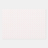 Pink/Mint Holiday Wrapping Paper Sheets (Voorkant 3)