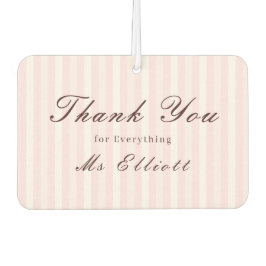 Pink Mist - Personalised Thank You Air Freshener Luchtverfrisser
