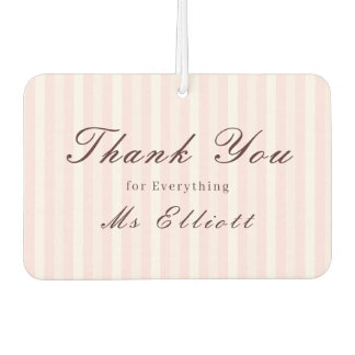 Pink Mist - Personalised Thank You Air Freshener Luchtverfrisser