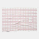 Pink Mix Plaid Theedoek (Horizontaal)