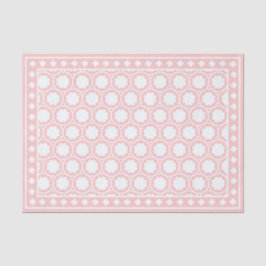 Pink Modern Bone Inlay Decoupage Paper Tissuepapier