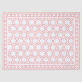 Pink Modern Bone Inlay Decoupage Paper Tissuepapier