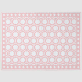 Pink Modern Bone Inlay Decoupage Paper Tissuepapier