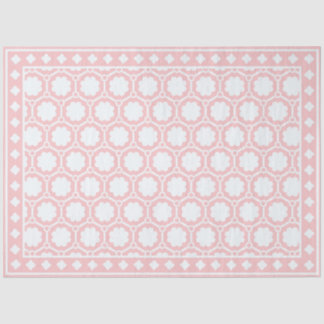 Pink Modern Bone Inlay Decoupage Paper Tissuepapier