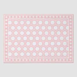 Pink Modern Bone Inlay Decoupage Paper Tissuepapier