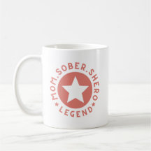 PINK Mom Shero Legend Moedergeschenk Sobriety