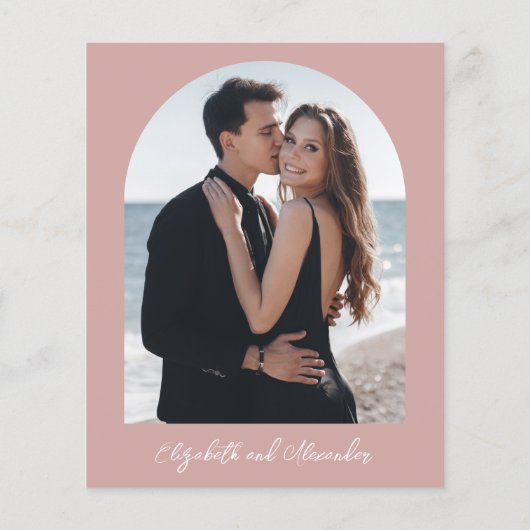 Pink Monogram budget Weddenschappen (Achterkant)