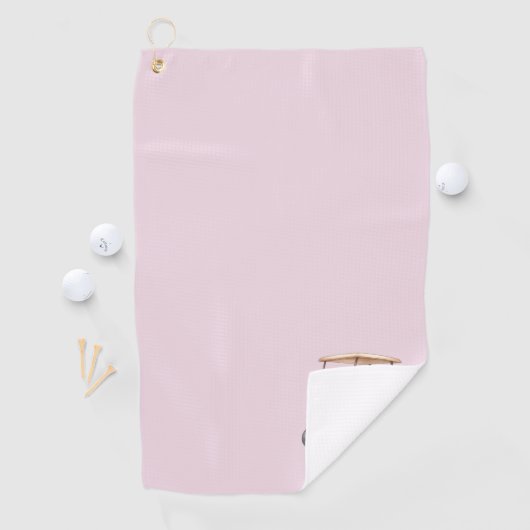Pink Monogram Personalized Design Custom Gift Golfhanddoek (Insitu)