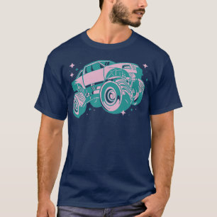 PINK MONSTER TRUCK T-SHIRT