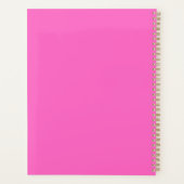 Pink Mood-Notitieboek Planner (Achterkant)