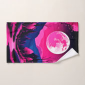 Pink Moon Fantasy Bad Handdoek (Handdoek)