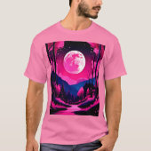 Pink Moon Fantasy T-shirt (Voorkant)