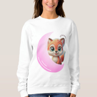 Pink Moon Fox Cute T-Shirt – Aesthetic Kawaii 