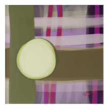Pink Moon Hedendaagse Expressionist Abstract