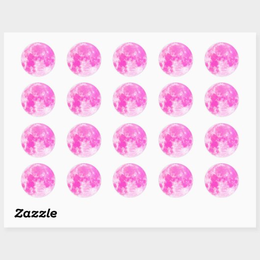 Pink Moon Stickers (Vel)