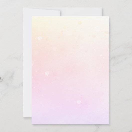 Pink Moon Sweet Sleepy Baby Beer Theme Kaart (Achterkant)