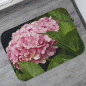 Pink Mophead Hydrangea Floral Badmat