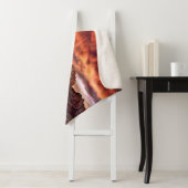 Pink Morning Glory Sherpa Deken (In situ)