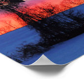 Pink Morning Sunrise Poster (Hoek)