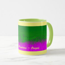 Pink Mountain Valley Cup Mok