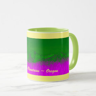 Pink Mountain Valley Cup Mok