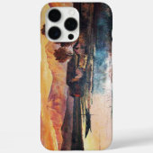 PINK MOUNTAINES LAKE ALPINE SUNSET LANDSCAPE Case-Mate iPhone CASE (Achterkant)