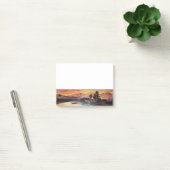 PINK MOUNTAINES LAKE ALPINE SUNSET LANDSCAPE POST-IT® NOTES (Kantoor)