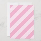 Pink Movie Night Party Verjaardag Kaart (Achterkant)