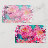 PINK MUMS Visitekaartjes (Voorkant / Achterkant)