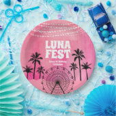 Pink Music Festival Papieren Bordje (Feest)