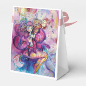 PINK MUSICAL CLOED GEM STONE MONOGRAM BEDANKDOOSJES (Achterkant)