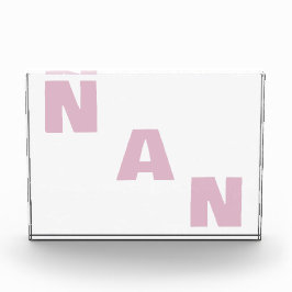 Pink Nan oma's familie fotocollage Fotoblokken