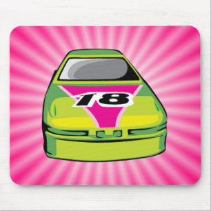 Pink Nascar Muismat