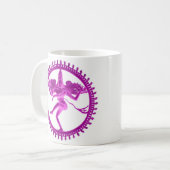 Pink Nataraja Koffiemok (Voorkant links)