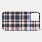Pink Navy Glen Plaid textured seamless patternabst Case-Mate iPhone Case (Achterkant (horizontaal))