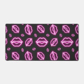 Pink Neon Kiss Bureaumat (Voorkant)