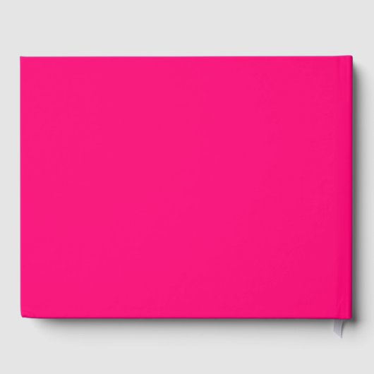 Pink Neon Marie Laveau Veve Sigil Gastenboek (Achterkant)